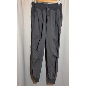 Lululemon Dance Studio Mid Rise Jogger W/Pockets Black Full Length LW5BPJS Sz 6